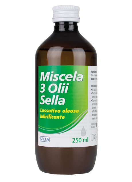 MISCELA 3 OLI LASSATIVO MD SELLA 250 ML