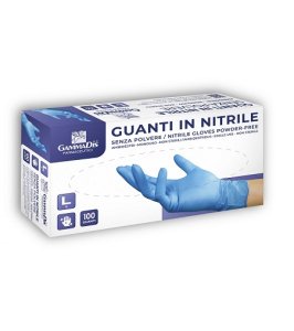 GUANTI NITR S/POL M 100PZ GAMMAD