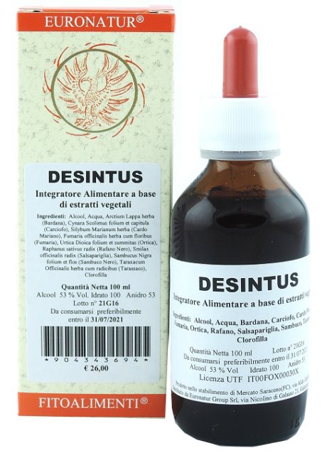 DESINTUS GOCCE 100ML EURONATUR