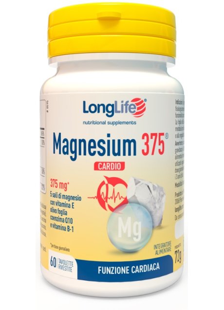 LONGLIFE MAGNESIUM 375 CARDIO