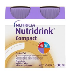 NUTRIDRINK COMPACT CAFFE'4X125ML