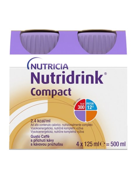 NUTRIDRINK COMPACT CAFFE'4X125ML