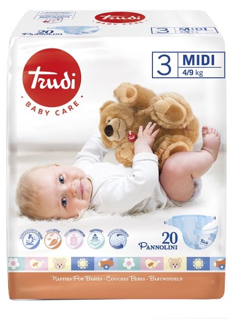 TRUDI PANNOLINI MIDI 4/9KG 721