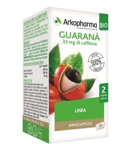 ARKO CAPSULE GUARANA' BIO 40 CAPSULE