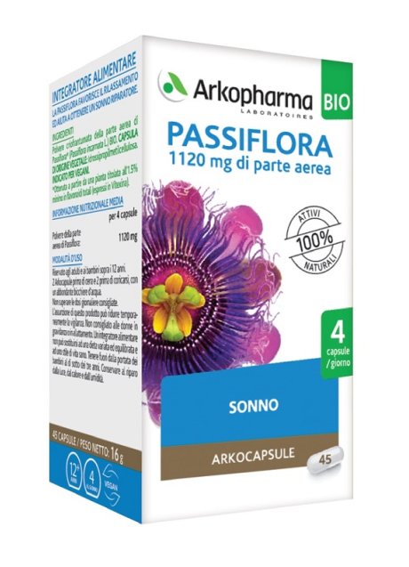 ARKOCAPSULE PASSIFLORA 45CPS BIO