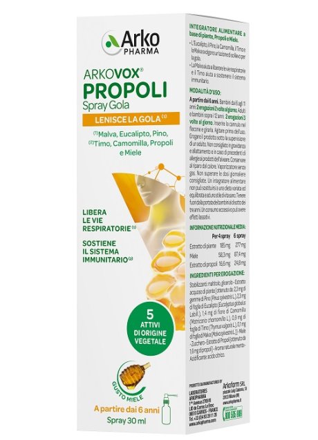 ARKOVOX PROPOLI SPRAY 30ML