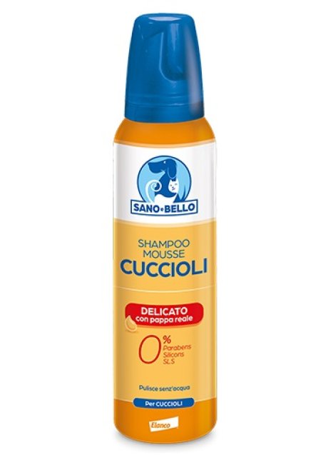 SANO E BELLO SH MOUSSE CUC PAP