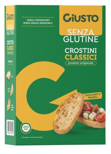 GIUSTO S/G CROSTINI 200G