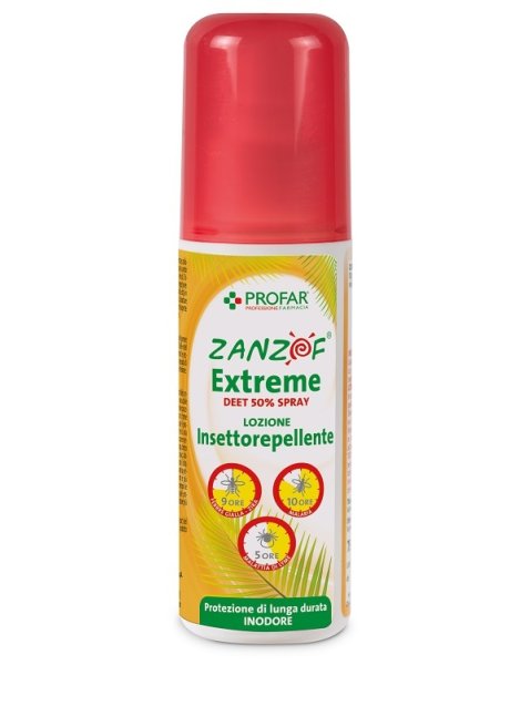 ZANZOF JUNGLE EXTREME SPRAY DEET 50% 75 ML PROFAR