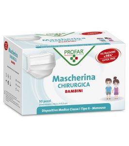 PROFAR MASCHERINA CHIR BB 50PZ