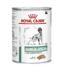 VETERINARY DIET WET DOG DIABETIC SPECIAL LOW CARBOHYDRATE 410 G