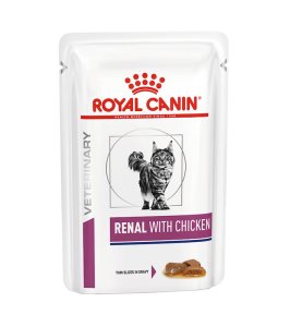 VHN W CAT RENAL CHICKEN 12 BUSTINE 85 G