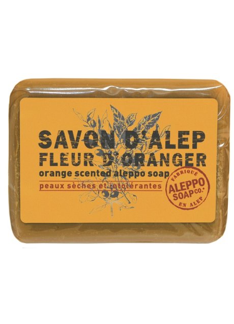 SAPONE ALEPPO FIOR ARANCIO100G