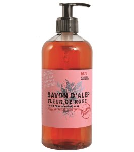 SAPONE ALEPPO LIQ ROSA 500ML
