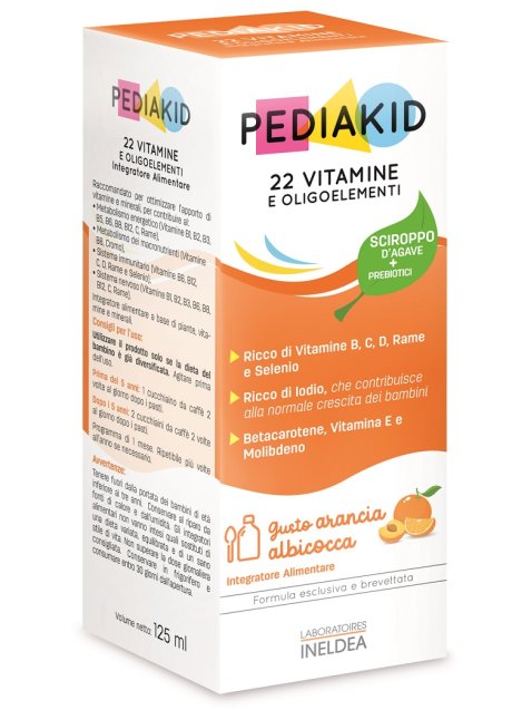 PEDIAKID 22 VITAMINE/OLIGOELEM S
