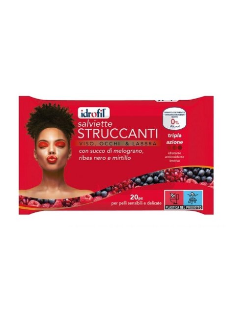 SALVIETTE STRUCCANTI MELOGR 20PZ