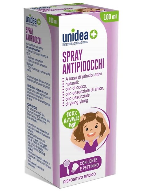 UNIDEA SPRAY ANTIP+PET+LE 100ML