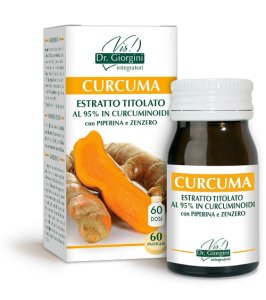 CURCUMA ESTRATTO TITOLATO 95% CURCUMINOIDI 60 PASTIGLIE