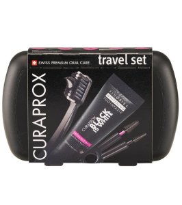 CURAPROX BLACK IS WHITE TRAVEL