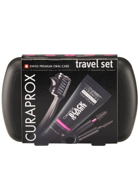 CURAPROX BLACK IS WHITE TRAVEL