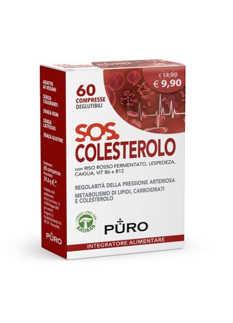 PURO SOS COLESTEROLO 60CPR DEG