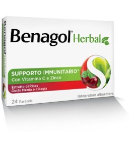 BENAGOL HERBAL MENTA CIL 24PAST