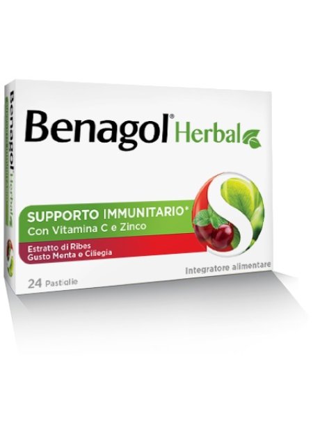 BENAGOL HERBAL MENTA CIL 24PAST