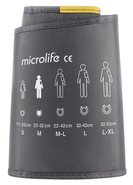 MICROLIFE BRACCIALE UNIVERSALE MORBIDO 4G TAGLIA ML WS-2242C
