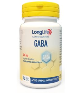 LONGLIFE GABA 500MG 50CPS