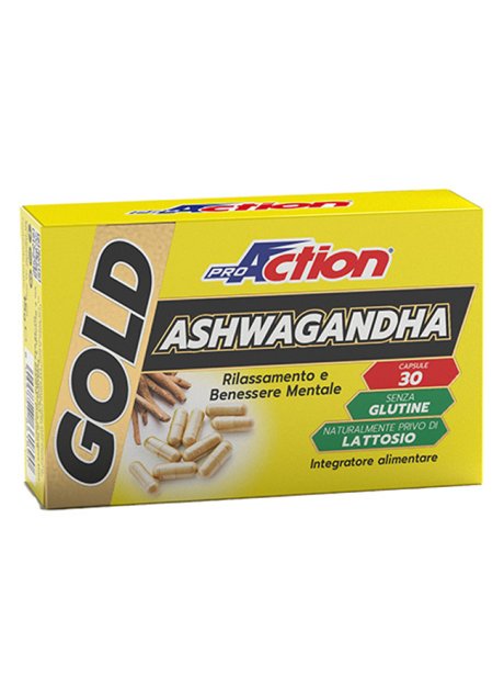 PROACTION ASHWAGANDHA 30CPS S/G/