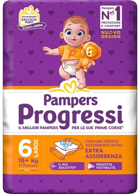 PAMPERS PROG XL 17PZ