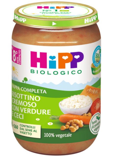 HIPP BIO PAPPA RISOTTO VERD/CECI