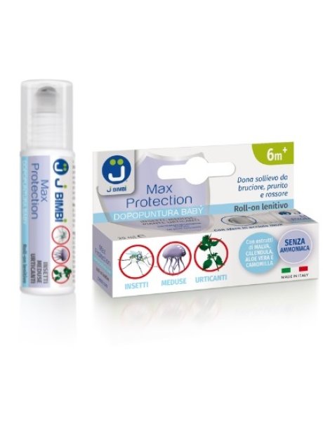 J BIMBI MAX PROTECTION ROLL ON LENITIVO BABY SENZA AMMONIACA