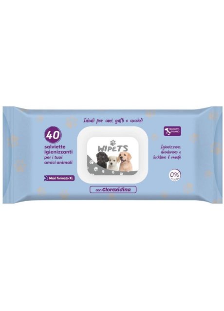 SALVIETTINE PETS CLOREXID 40 PZ