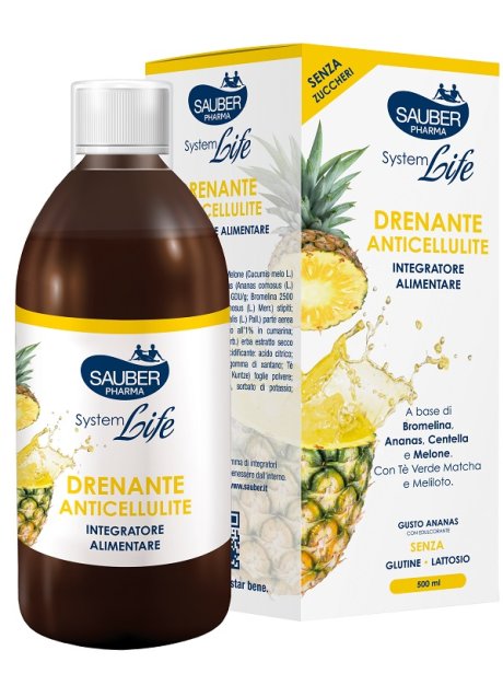SAUBER DRENANTE ANTICELLUL.500ML