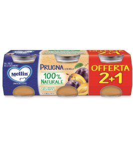 MELLIN OMOG PRUGNA 3PZ 100G