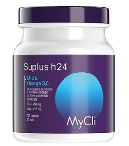 MYCLI SUPLUS H24 OMEGA3 180CPS