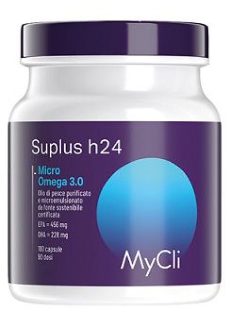 MYCLI SUPLUS H24 OMEGA3 180CPS