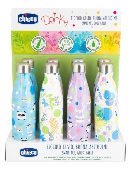 BOTTIGLIA CH INOX 500ML DISPLA