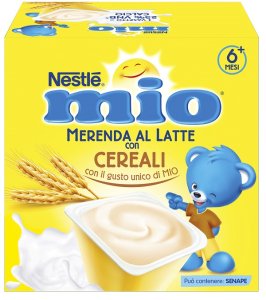 MIO MERENDA LATTE/CEREALI 4X100G