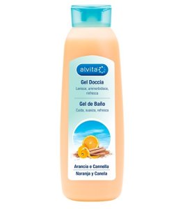 ALVITA GEL DOCCIA ARANCIA E CANNELLA 300 ML