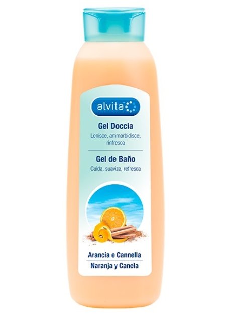 ALVITA GEL DOCCIA ARANCIA E CANNELLA 300 ML