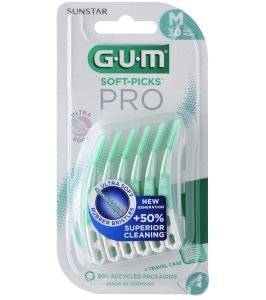 GUM SOFT PICK PRO MEDIUM 30PZ