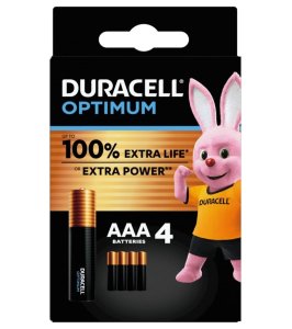 DURACELL OPTIMUM AAA B4 8 PEZZI