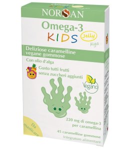 NORSAN OMEGA 3 KIDS JEL45CARAM