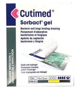 CUTIMED SORBACT IGEL 7,5X7,5CM
