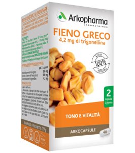 ARKOCAPSULE-FIENO GRECO BIO 40CP