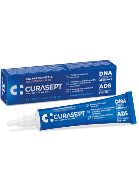 CURASEPT GEL PARODONTALE 0,5% 30 ML ADS + DNA