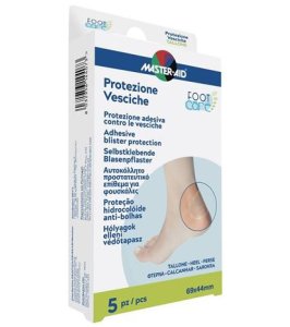MASTER-AID FOOT CARE VESCICHE PROTEZIONE TALLONE 69X44 MM 5PEZZI