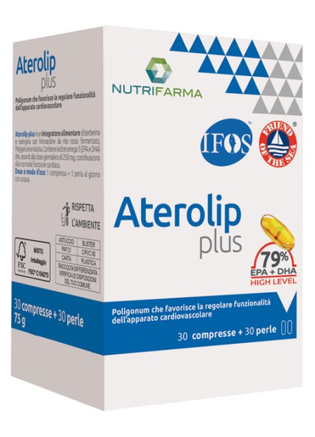 ATEROLIP PLUS 79% 30CPR+30PRL